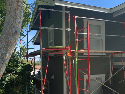 Silverlake home exterior transformed with modern siding